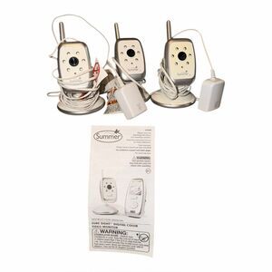 Summer Infant Sure Sight Digital Video Monitor 3 Camera AC Adapter Manual Tested